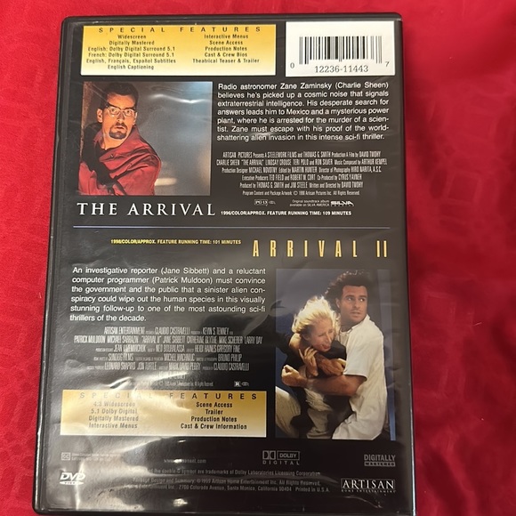 The Arrival & The Arrival 2 DVD set - Picture 2 of 2